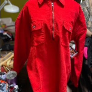 Vintage Red Marlboro button up shirt